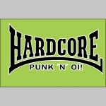 Hardcore Punk n Oi!  čierna zimná letecká bunda BOMBER s límcom, typ CWU z pevného materiálu s masívnym zipsom na zapínanie 100%nylón, čiastočne vodeodolná